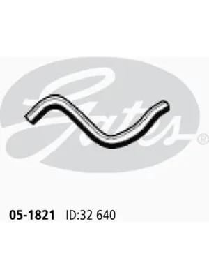 Gates Radiator Hose Fits Mitsubishi Magna 3.5 TJ I Series II Ralliart (05-1821) • $32.40