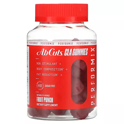 Ab Cuts CLA Gummies Fruit Punch 60 Gummies • $16.25