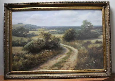 Large Heavy Gilt Frame - BYWAY Landscape Print After David Dipnall • £175