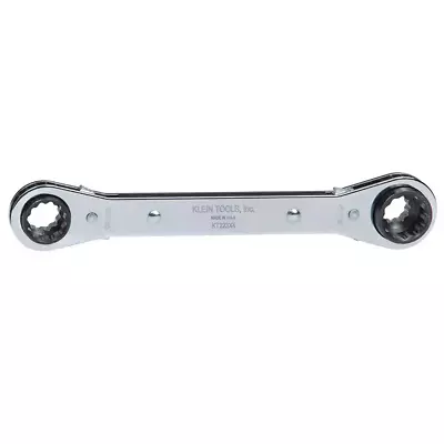 Klein Tools Lineman's 4-in-1 Ratcheting Box Wrench Reverse Ratcheting Action • $36.56