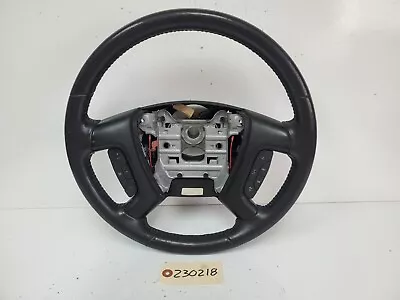 OEM 2007 2008 2009 2010 Saturn Outlook Steering Wheel Leather Black Cruise Voice • $38.81