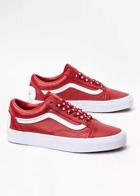 Brand New VANS OLD SKOOL WAFFLE LOVERS RACING RED/TRUE WHITE US Men's Size 11 • $129.95