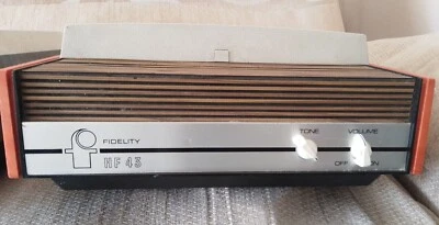 £85 • Buy Fidelity HF43 1970's Record Player, Orange.