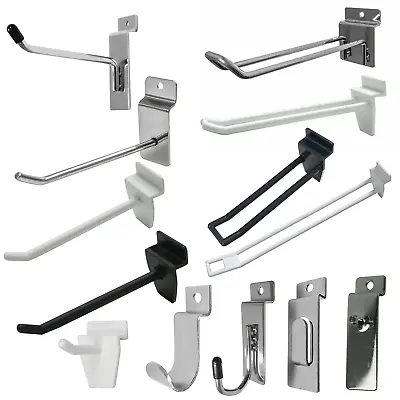 Slatwall Hooks Prongs Arms Pins - Retail Shop Display (SLTML2) • £16.97