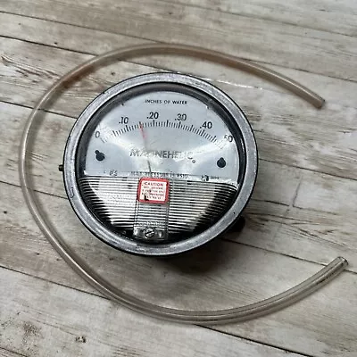 4  Dwyer Magnehelic Pressure Gauge 0-0.50 Inches Of Water Model: 2000-0 • $36