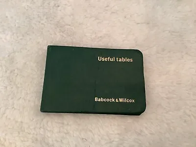 Babcock & Wilcox USEFUL TABLES  11th Edition • $39.99