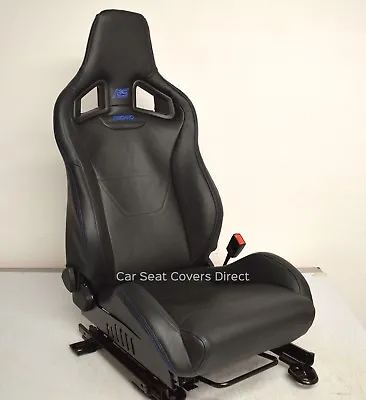 Ford Focus RS MK2 MK3 Recaro Sportster CS Tailored Fitted Black Car Seat Covers  • $622.30