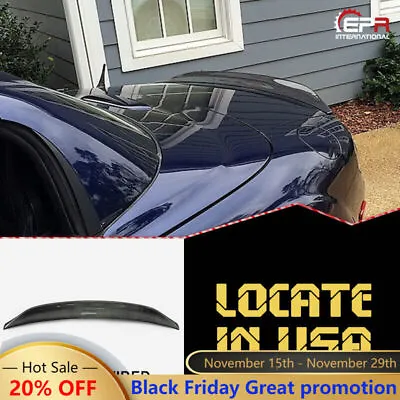 For Mazda MX5 NC NCEC Roster Miata EPA Style Carbon Glossy Rear Spoiler Wing • $159
