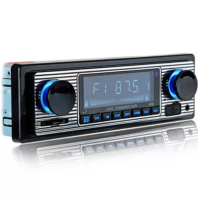 Bluetooth Car Stereo Radio MP3 Player Audio In-Dash FM 4-CH Output USB SD AUX • $33.96