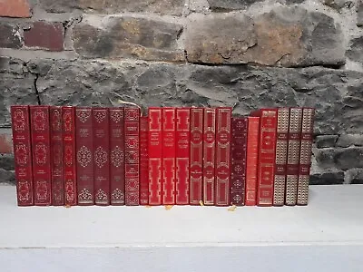 £20 • Buy Shelf Fillers - 20 X Red Heron Books - Faux-Leather Decorative Books - Decor