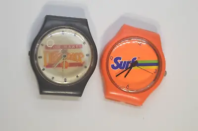 Vintage Advertisement Watches **SHELL GAS**SURF LAUNDRY DETERGENT  Sold As Is • $79.95