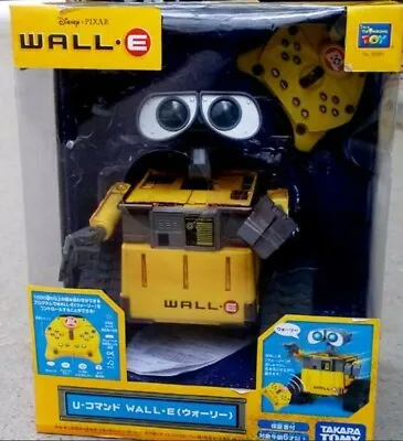 Takara Tomy Disney  Pixar U-Command Wall-E 10-Inch Remote Control Robot • $899