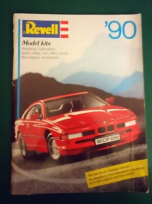 £6 • Buy Revell 1990 Model Catalogue With Original Price List.