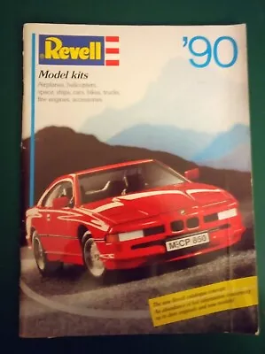 £6 • Buy Revell 1990 Model Catalogue With Original Price List.