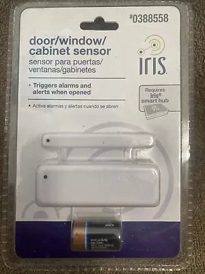 IRIS Door/Window/Cabinet Sensor #0388558 **Requires Iris Smart Hub** Unopened • $10