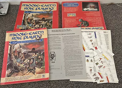 £40 • Buy Middle Earth Role-Playing Game Box Set 2nd US Edition 1986 MERP I.C.E. Tolkien