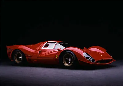 Ferrari 1 Race Car 18 Custom Built 24 Le Mans Racing Model 12 Carousel Red 1960 • $1999