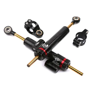 $56.60 • Buy CNC Aluminum Steering Damper Stabilizer Motorcycle Linear Safety Control Parts