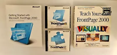 Microsoft FrontPage 97 With 2000 Upgrade Manual And Book • $34.99