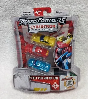 Transformers Cybertron Street Speed Mini-Con Team Spiral Oval Backtrack Lot MOC  • $24.99