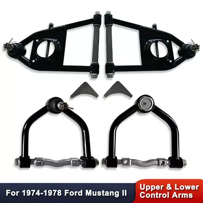 For Ford Mustang II 1974-78 Front Suspension Tubular Upper & Lower Control Arms • $185.68