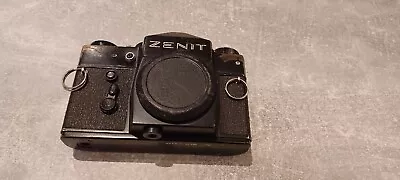 Zenit 12XP USSR SLR 35mm Film Camera Body M42 Screw Mount Black Body Only #858 • £10