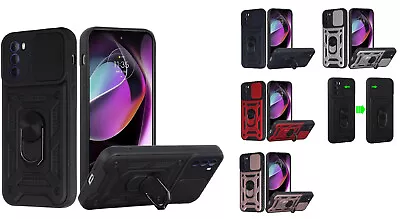 FOR Motorola Moto G 5G 2022 XT2213DL Camera Push Stand Case Phone Cover • $8.98