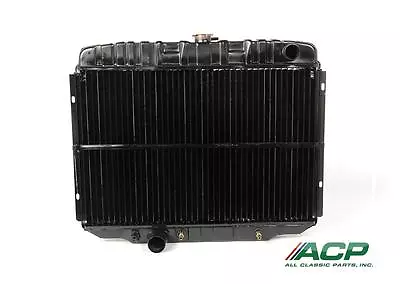 1967-1970  Mustang 390/428 Radiator 3 Row Large Tube O/E Style LH W/AC FM-ER007 • $489.95