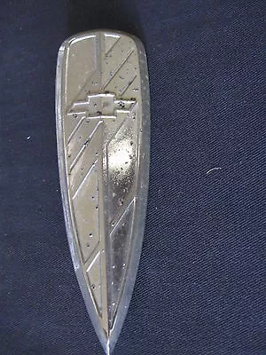  Vintage  Chevrolet  Hood   Emblem  Badge   Trim    Metal  Rare Old • $96