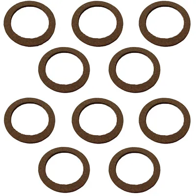 Set Of Ten Sediment Bowl Gaskets Fits John Deere L886T Fits IH 360679R1 Fits Cub • $12.99