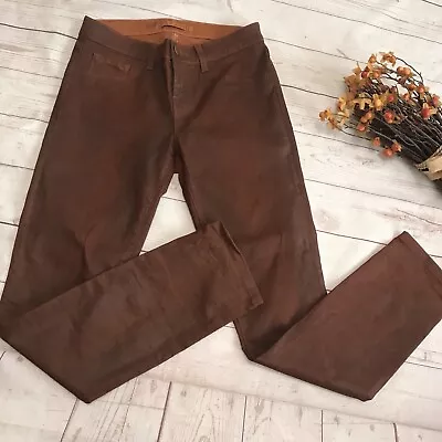 J BRAND 912 Jeans Skinny Size 26 Waxed Japanese Copper Twill Jeggings Pencil Leg • $48.97