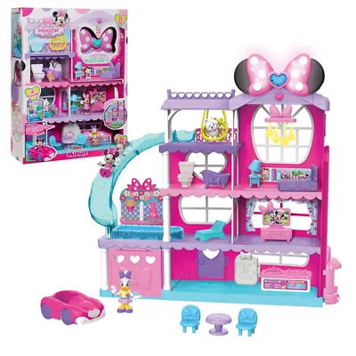Disney Junior Minnie Mouse Ultimate Mansion 22-Inch Playset Kids New Toy Gift • $85.99