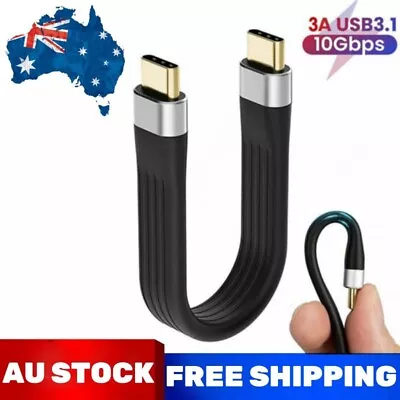 Short USB C Cable 4K USB C To USB C 3.1Data Sync Fast Charging USB C Data Cable  • $9.99