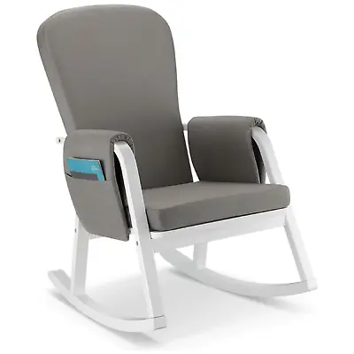 £209.95 • Buy Nursery Rocking Chair For Nursing Parents Feeding Baby With Ergonomic Design NEW
