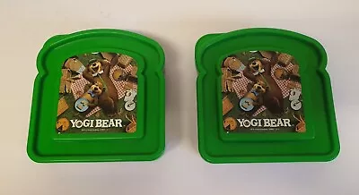 2 Yogi Bear Movie Promotional Lunch / Sandwich Boxes (A14) • £4