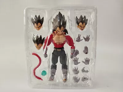 6 Anime Dragon Ball Z SHF Super Saiyan 4 Vegeta Action Figure Toy New No Box • $16.99