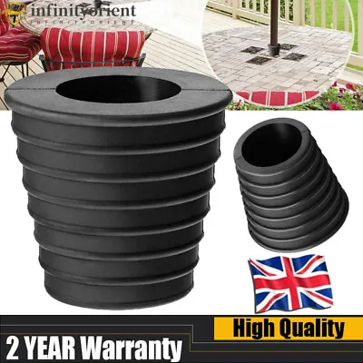 Umbrella Cone Wedge Base Parasol Stand Ring Wedge Plug For 38mm Patio Table Hole • £6.91
