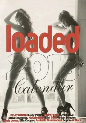 £10 • Buy Loaded Magazine Calendar 2013 - Lucy Pinder, Rhian Sugden, Rosie Jones