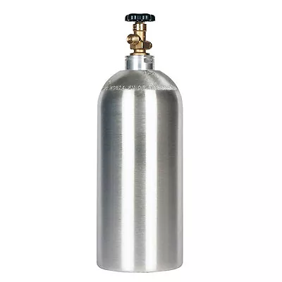 New 10 Lb. Aluminum CO2 Cylinder Tank With CGA320 Valve Carbon Dioxide Homebrew • $139.95