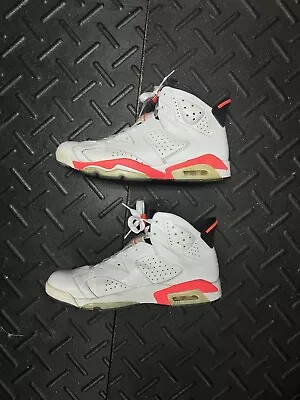 Size 14 - Jordan 6 Retro Infrared Pack White 2010 • $60