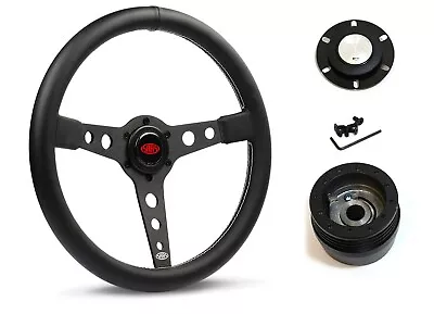 SAAS Steering Wheel SW616OS-WS & Boss For Mazda RX2 RX3 RX4 RX5 1970-1985 • $221