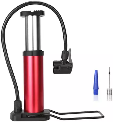 Mini Bike Pump Portable Foot Activated Bicycle Pump Universal Presta And Schra • $19.99