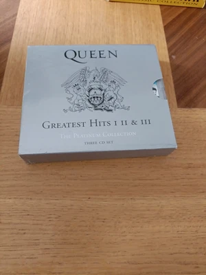 £4 • Buy Queen Greatest Hits I Ii & Iii The Platinum Collection 1,2,3 Cd Box Set