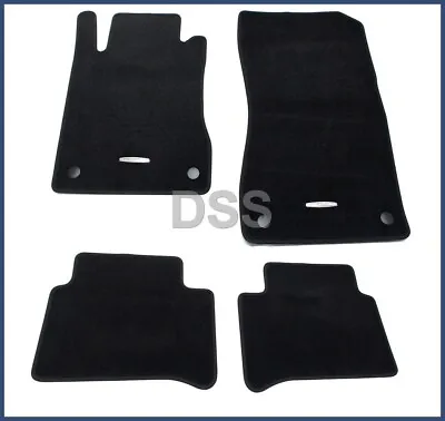 Genuine Mercedes E CLS Class W211 S211 C219 BLACK Carpeted Floor Mats B66294131 • $165.99