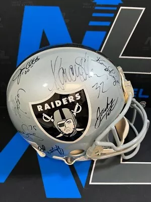 Bo Jackson Marcus Allen Oakland Raiders AUTOGRAPHED Legends Full Size Helmet • $1795