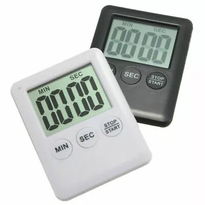£3.16 • Buy Mini Digital Kitchen Timer Count Up Down Cooking BBQ Food Alarm Magnetic UK Nic