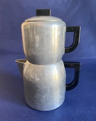 Vintage Double Pot Drip Coffee Maker Kitchen Craft 6-8 Cups Stove Top • $24.95