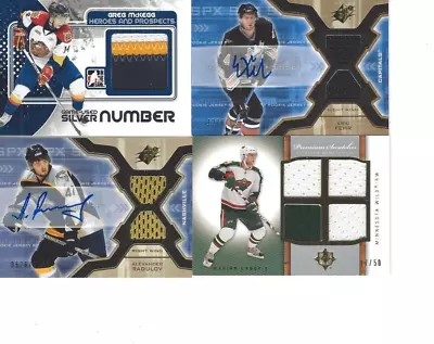 2007-08 Upper Deck Ultimate Marian Gaborik Quad Jersey /50 • $0.72