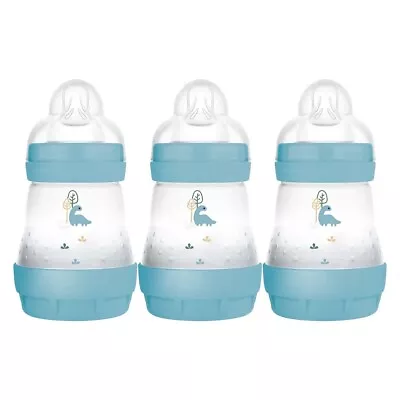 MAM Easy Start Anti-Colic 160ml Baby Bottle 0+ Months 3 Packs • £21.75