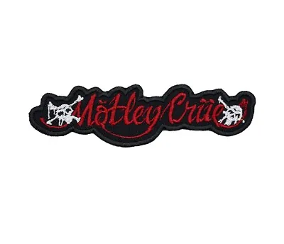 Motley Crue Patch | Mötley Crüe Skull American Heavy Glam Metal Rock Band Logo • $6.49